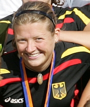 Janine Beermann ist nicht erst seit ihren Siegtoren bei der EM 2007 in ...