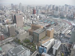... und der Blick vom Tokio-Tower. Foto: Heimpel