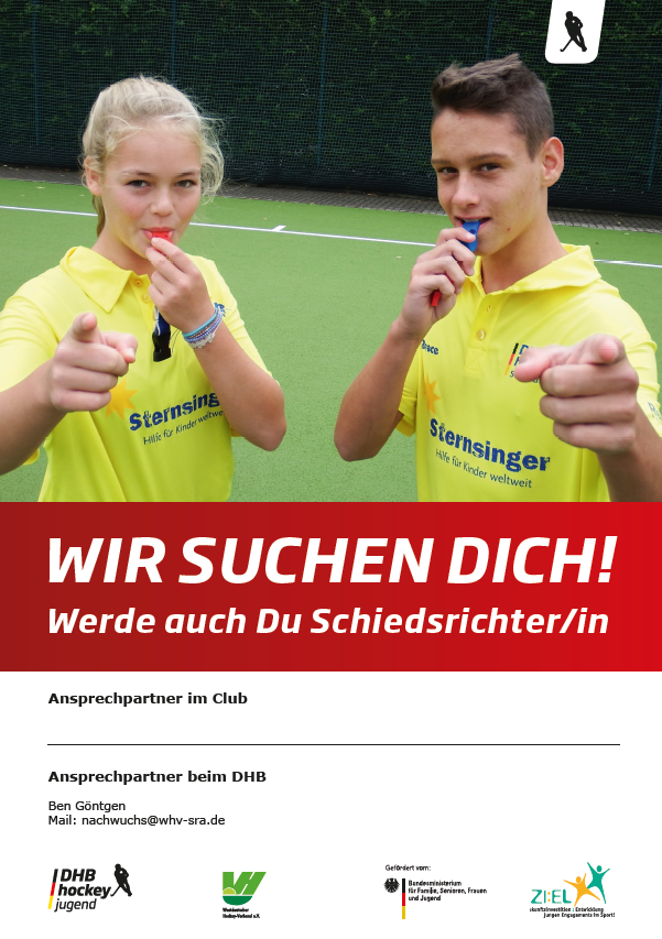 Schiri-Plakat 1 "Wir suchen dich"
