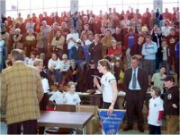 Impressionen von der WJA - im Hintergrund ist Hans-Werner Sartory im Anzug zu erkennen.