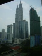 Blick auf Kuala Lumpur