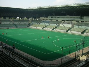 Das Hockeystadion von Kuala Lumpur