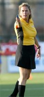 Renate Peters war deutsche Schiedsrichterin bei der Juniorinnen-WM in Chile.