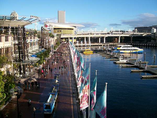 Blick auf Darling Harbour