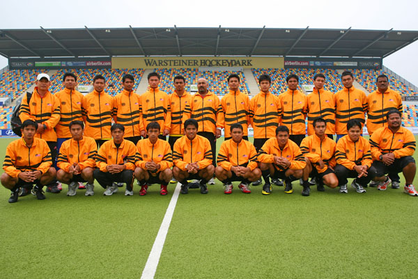 Mannschaftsfoto Malaysia